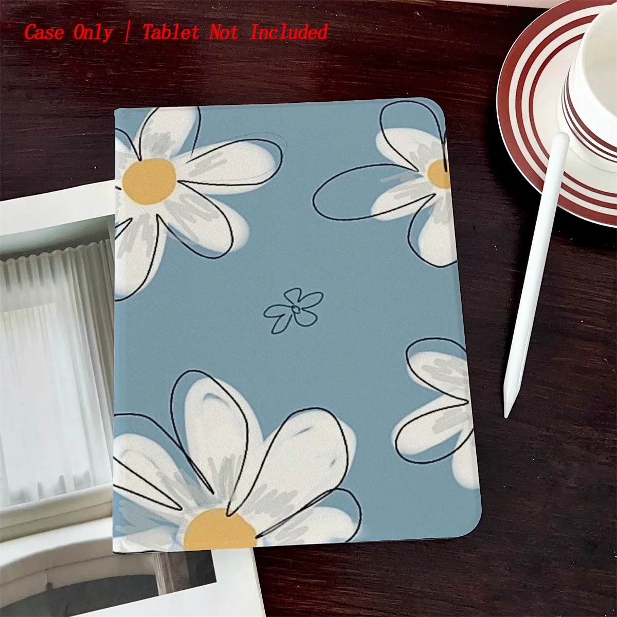 

Multi-Print iPad Case - Book Style with Pen Slot, Auto Sleep/Wake, Simple Fresh Design, 5 Styles Available