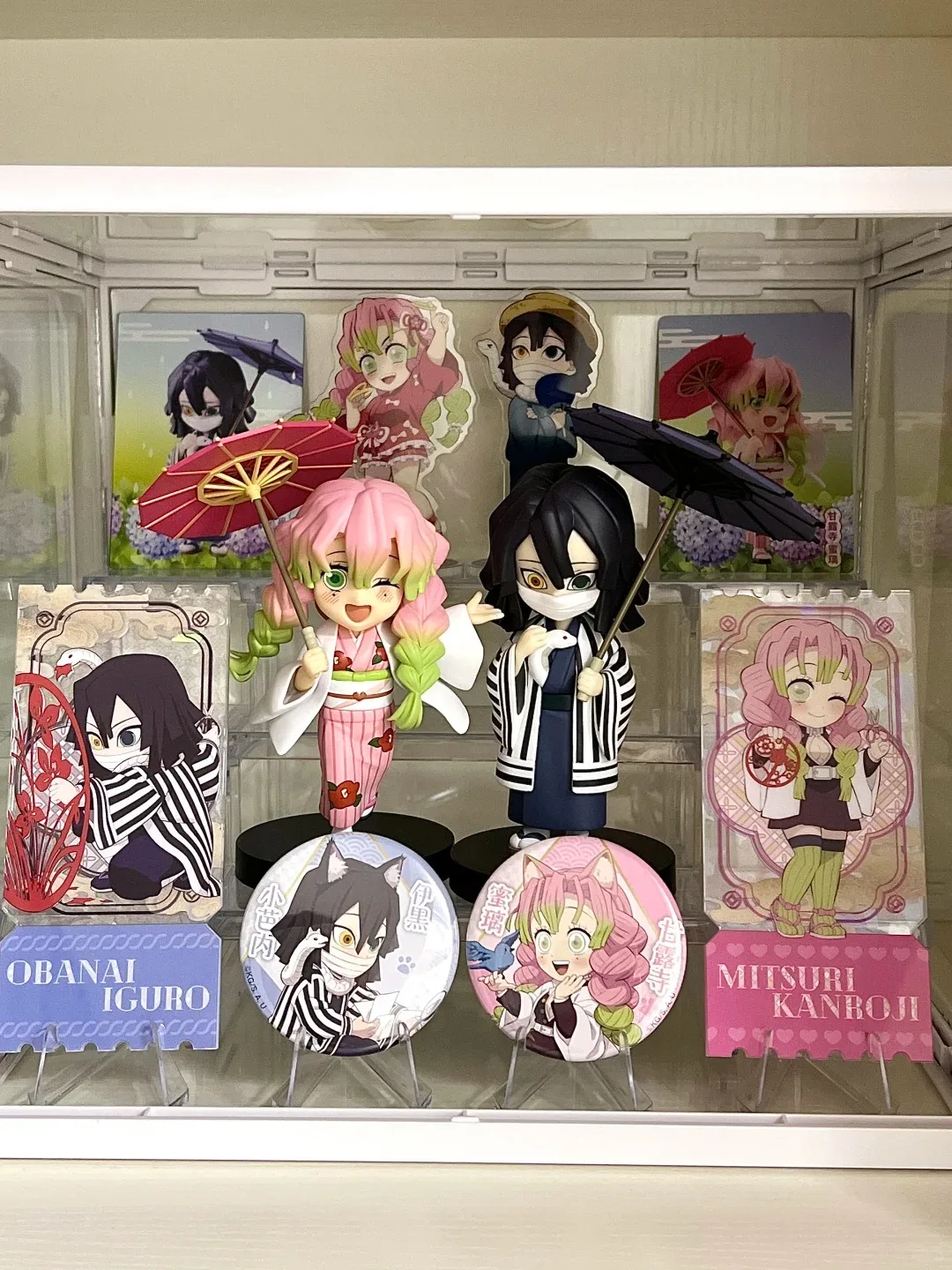 Anime-Figur Demon Slayer Figuren Kimetsu No Yaiba Puppe Tanjiro Nezuko Zenitsu Figurine Plum Rain Serie Actionfigur Modell Spielzeug – Detail 15