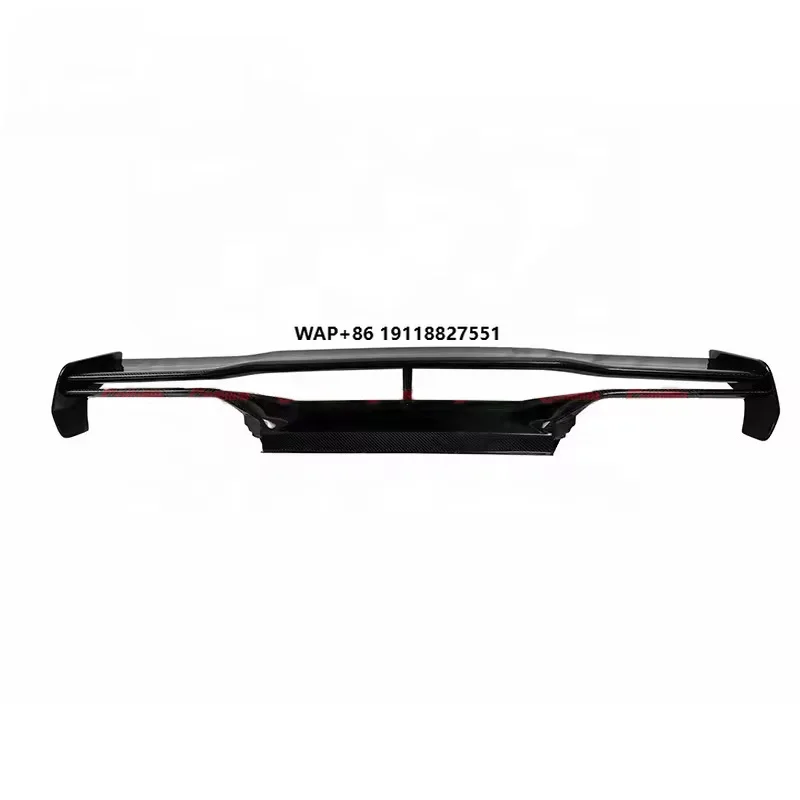

Black Carbon Fiber Racing Car Rear Trunk Wing Spoiler Sports & Entertainment Product XINDIAN XD-0804 with Packaging