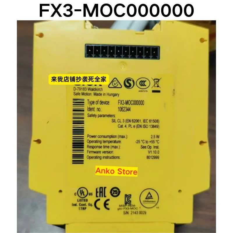 Brand-new   Original FX3-MOC000000 safety relay