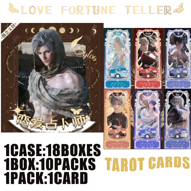 Boîte de Collection Love And Deep Space, cartes de Tarot, Love Fortune Teller Zayne Rafayel Sylus Anime Girl Gacha, vente en gros