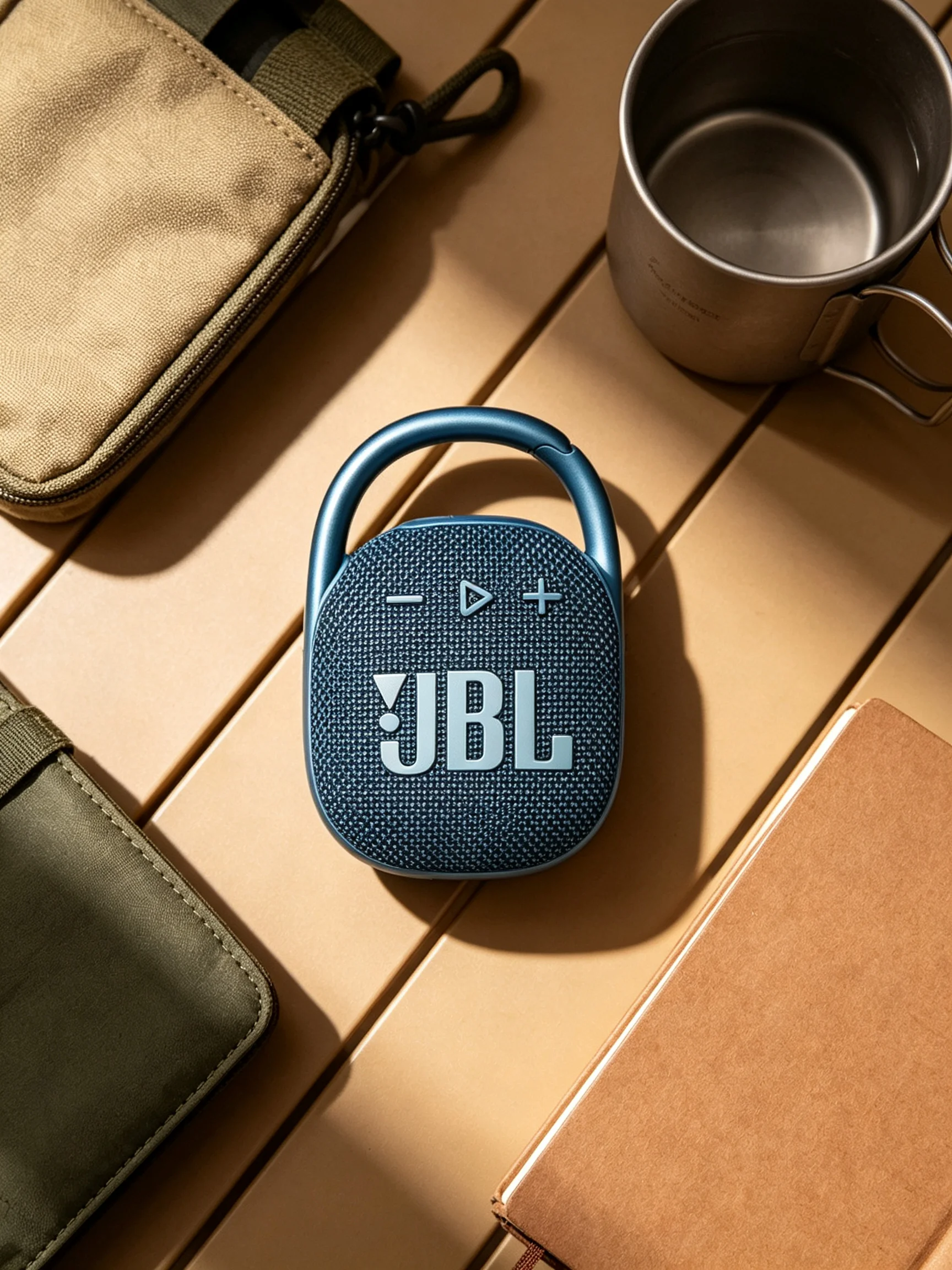 JBL CLIP4 Backpack Clip Wireless Speaker For Hiking Beach Shower And Home