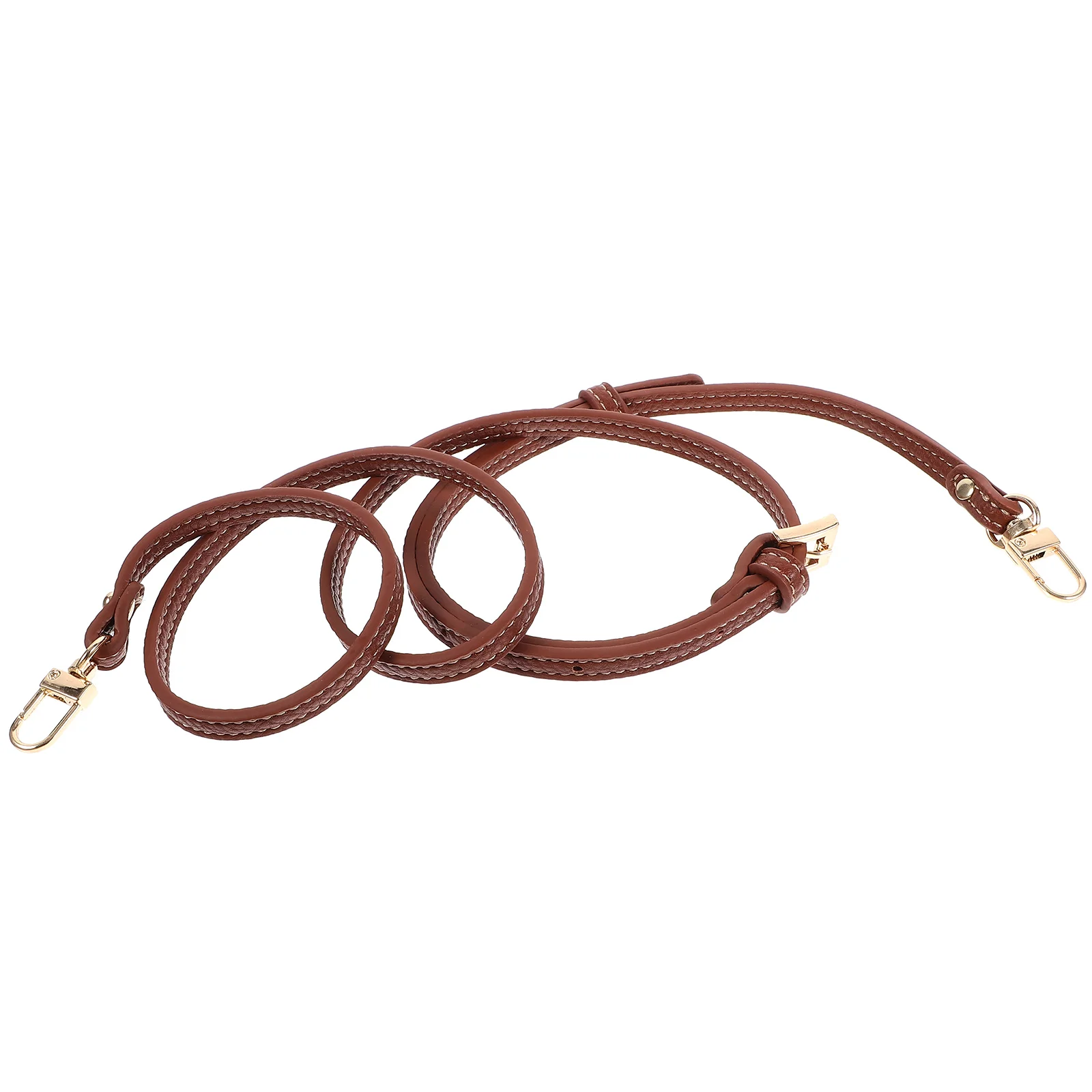 

Durable Cognac Brown Leather Crossbody Strap Adjustable Replacement For Women Handbags And Clutches