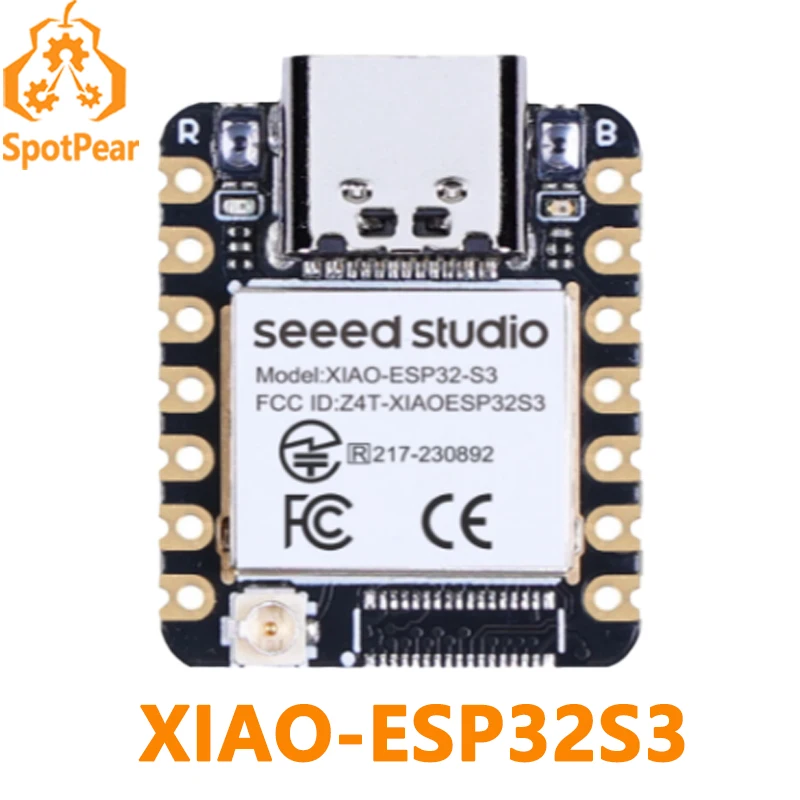 XIAO-placa SuperMini ESP32 S3, con WiFi y Bluetooth, para Arduino, SeeedStudio