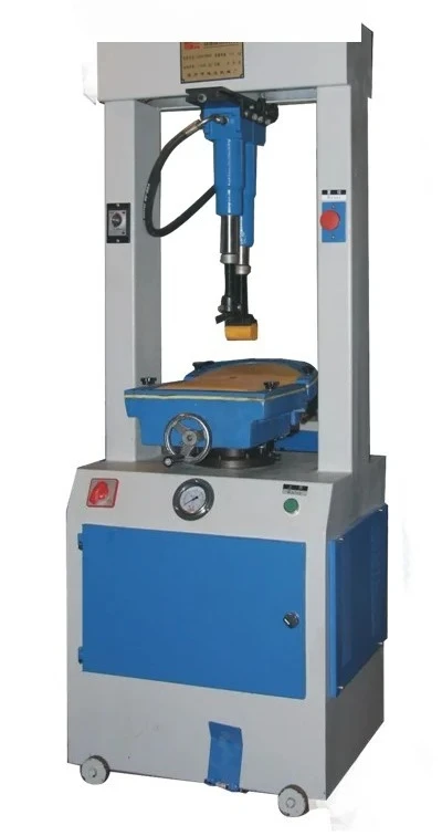 

Single-head adjustable hydraulic press for shoes, single-cylinder high-speed hydraulic sole press,