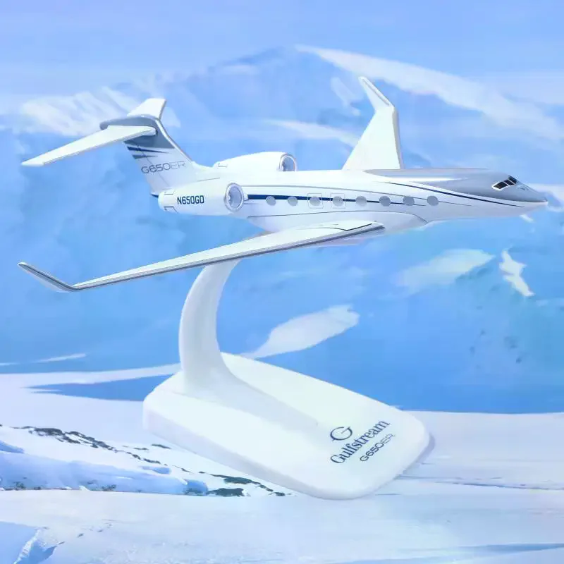

1 шт. Gulfstream G650 литой самолет масштаб 1/200 модель самолета G650ER модель самолета модель самолета