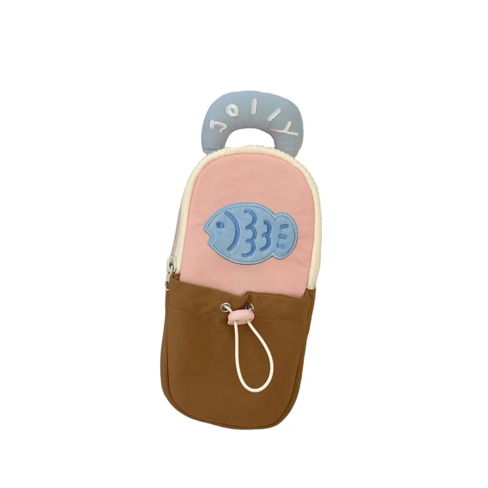 

Bear Fish Crocodile Y2K Cartoon Stationery Bag Large Capacity Cosmetics Card Pen Korean Style Pencil Case Handheld Ins Style