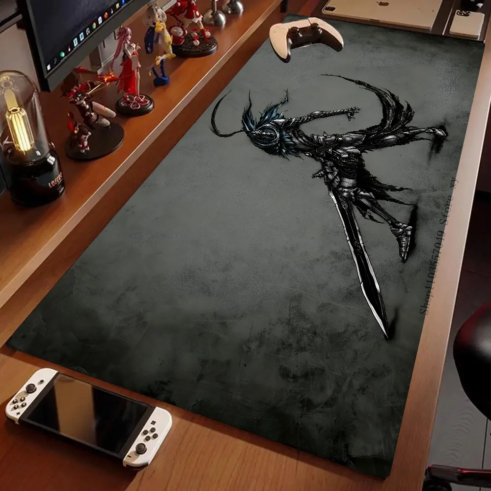 Game D-Dark Souls Mousepad Large Gaming Mouse Pad LockEdge Thickened Computer Keyboard Table Desk Mat