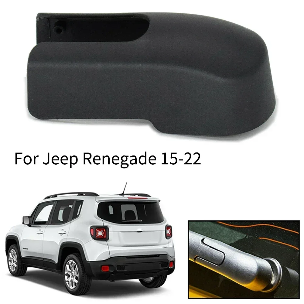 Tailgate Rear Windscreen Wiper Arm Nut Cap Cover For Jeep For Renegade 2015 - 2022 22923599 Wiper Rocker Arm Cover Accessory