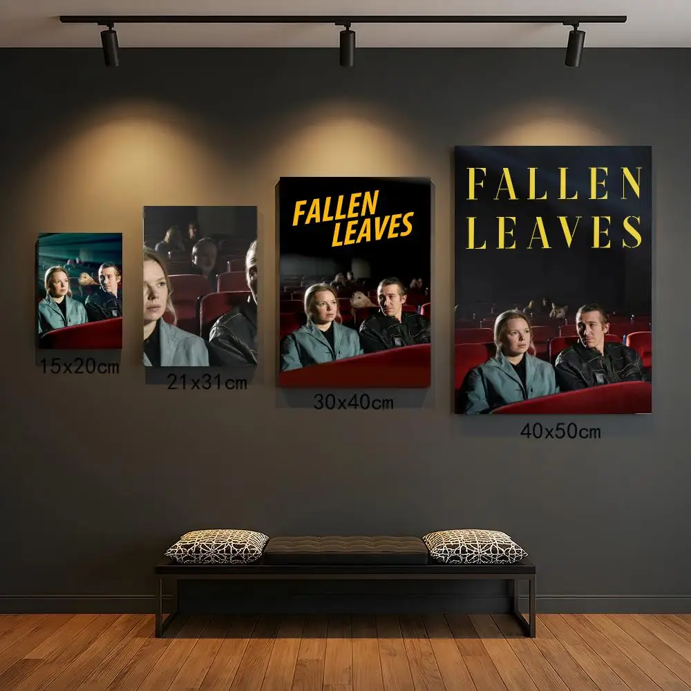 classic movie F-Fallen Leaves-S Painting Calligraphy Elegant Botanical Decor for Living Room Modern Interior Design