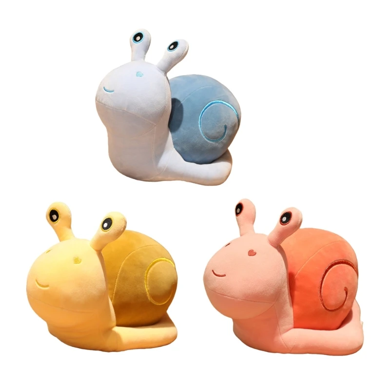 

Cartoon Snail Doll Toy Lovely Soothing Doll for Girl Children Christmas Gift 15UB