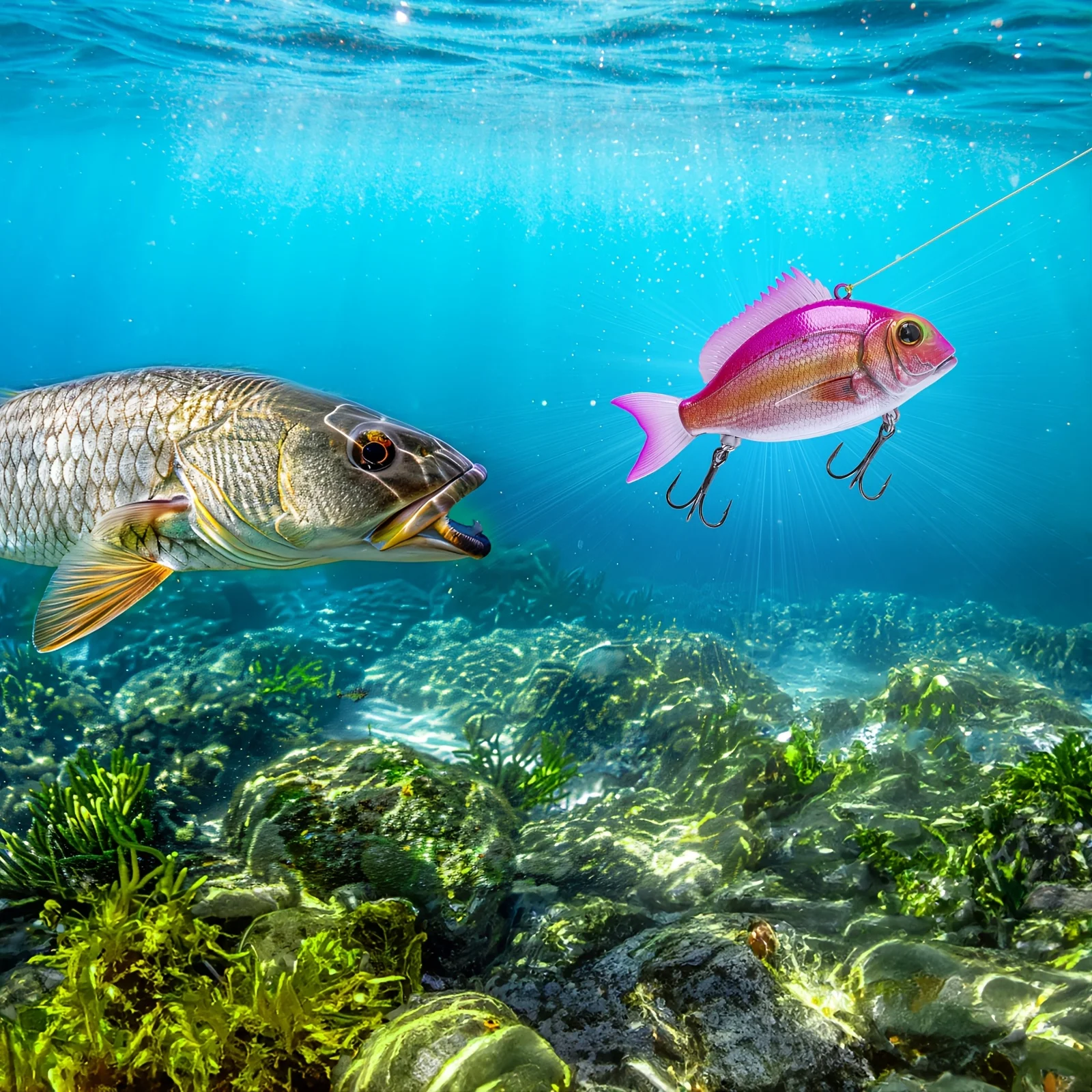 Goture Swimbait VIB – Señuelo de hundimiento con impresión 3D - imagen 4