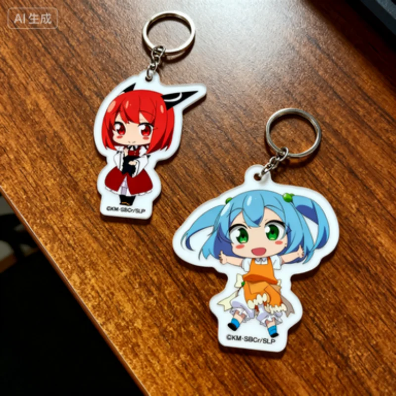 I've Been Killing Slimes for 300 mini cute Acrylic keychain suitable for hanging Years and Maxed Out My Level Anime Q version