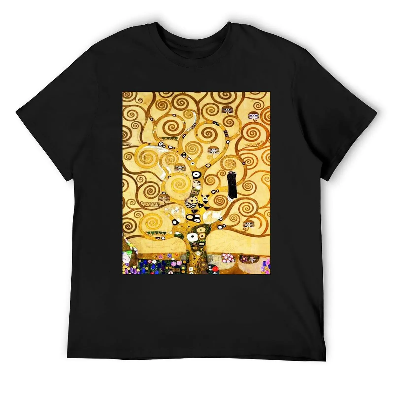 

Gustav Klimt The Tree of Life, Stoclet Frieze T-Shirt sports fans anime figures boys animal print anime tshirt mens clothes