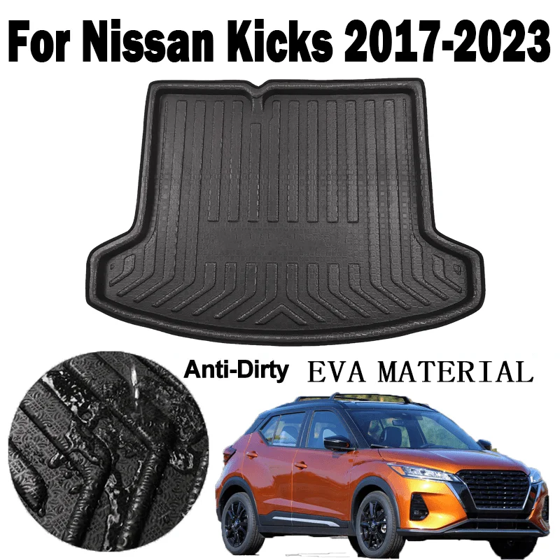 

Коврик в багажник для Nissan Kicks P15 2017-2023, 3D-коврик из ЭВА, аксессуары для интерьера, специальные детали для тюнинга