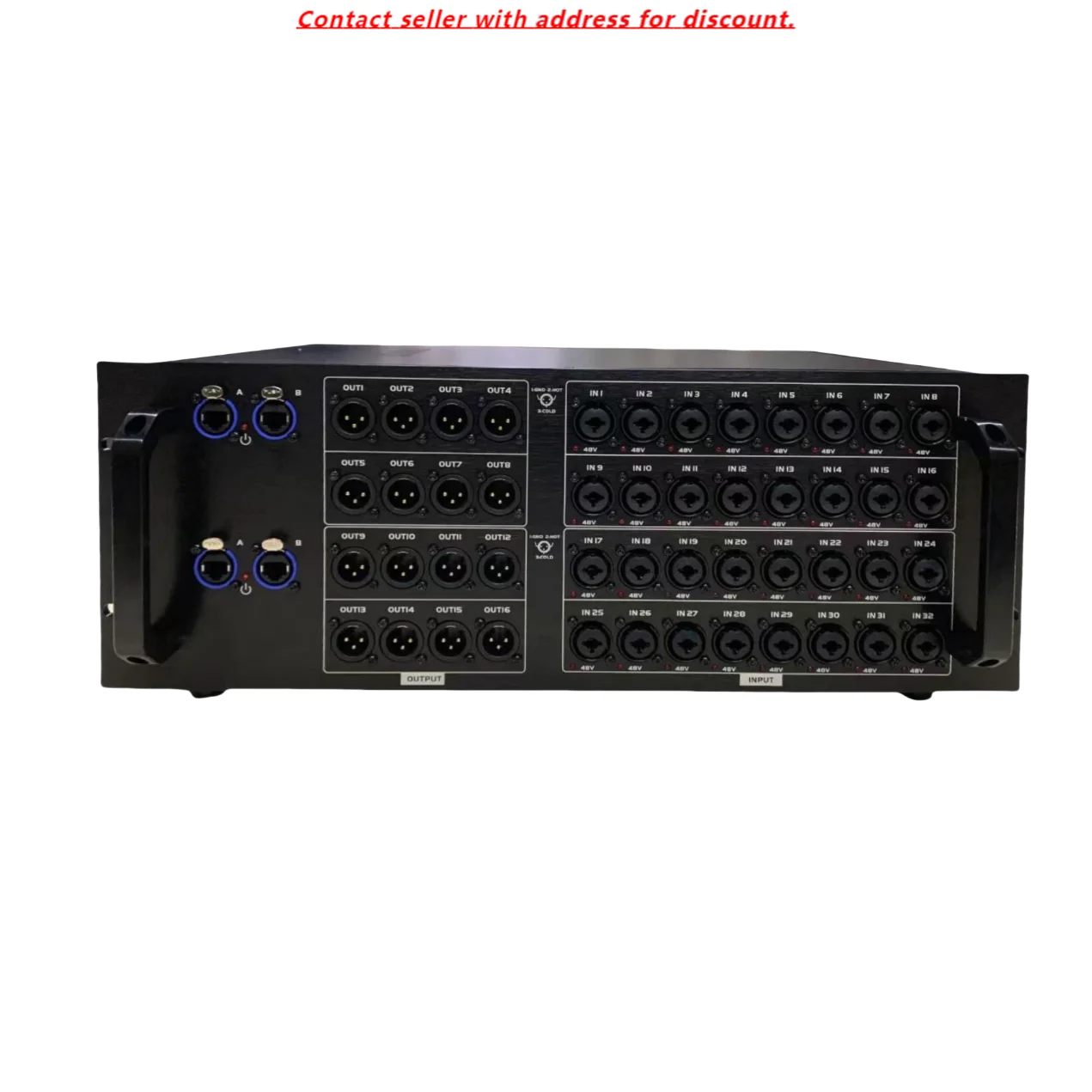 

MX Series Professional Audio Mixing Console SD32 Stage Box 32 Input 16 Output Digital Snake Mixer Audio Video Lighting Expand