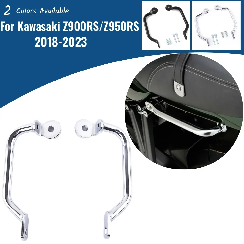 

Motorcycle Passenger Rear Seat Grab Grip Handle Hand Bar For Kawasaki Z900RS Z950RS 2018-2024 Z900 RS SE Cafe ABS Accessories