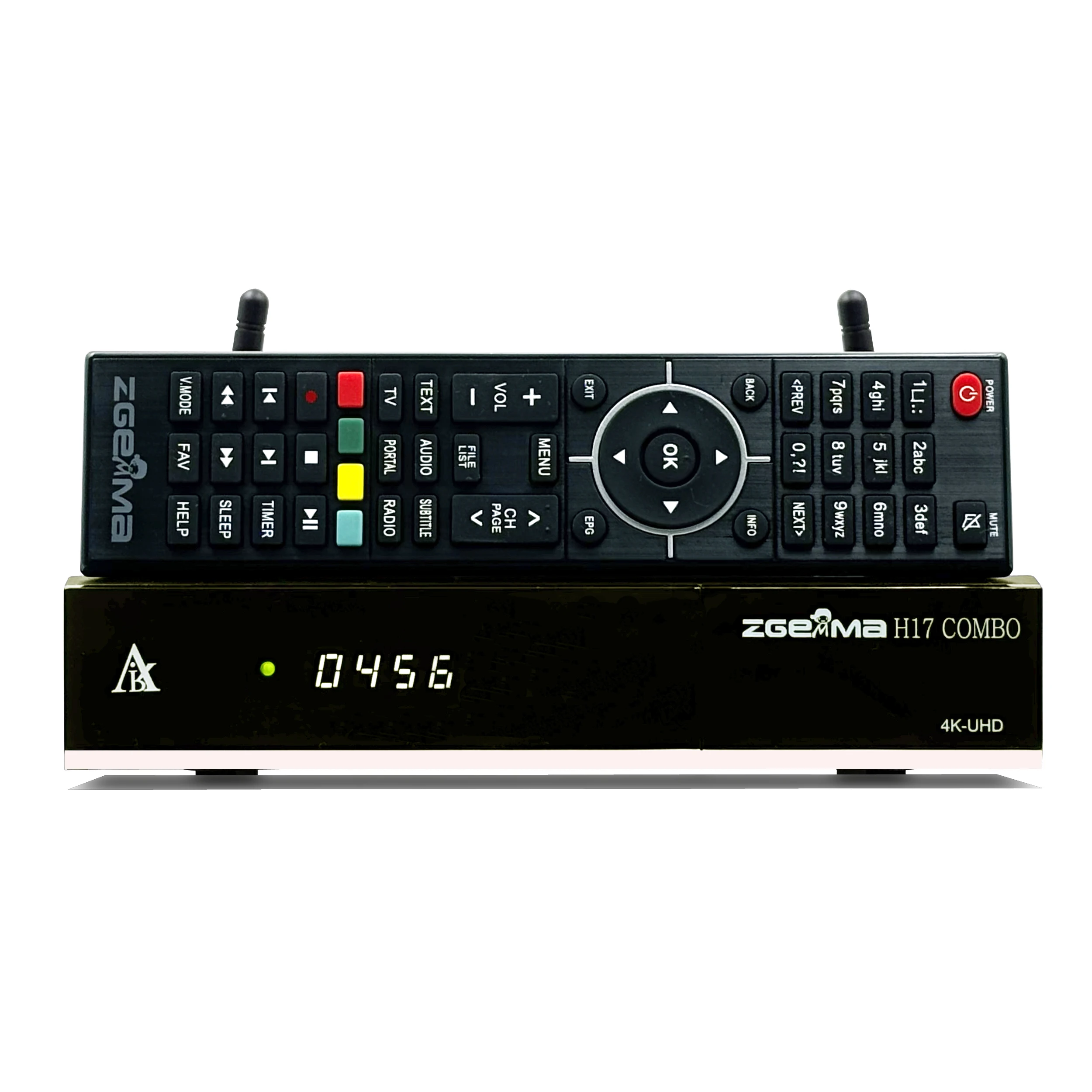 

2025 hot sale ZGEMMA H17COMBO Satellite Tv Receiver 4k DVB S2X + DVB T2/C Equipped with Enigma2 Linux Operating System Set Top B