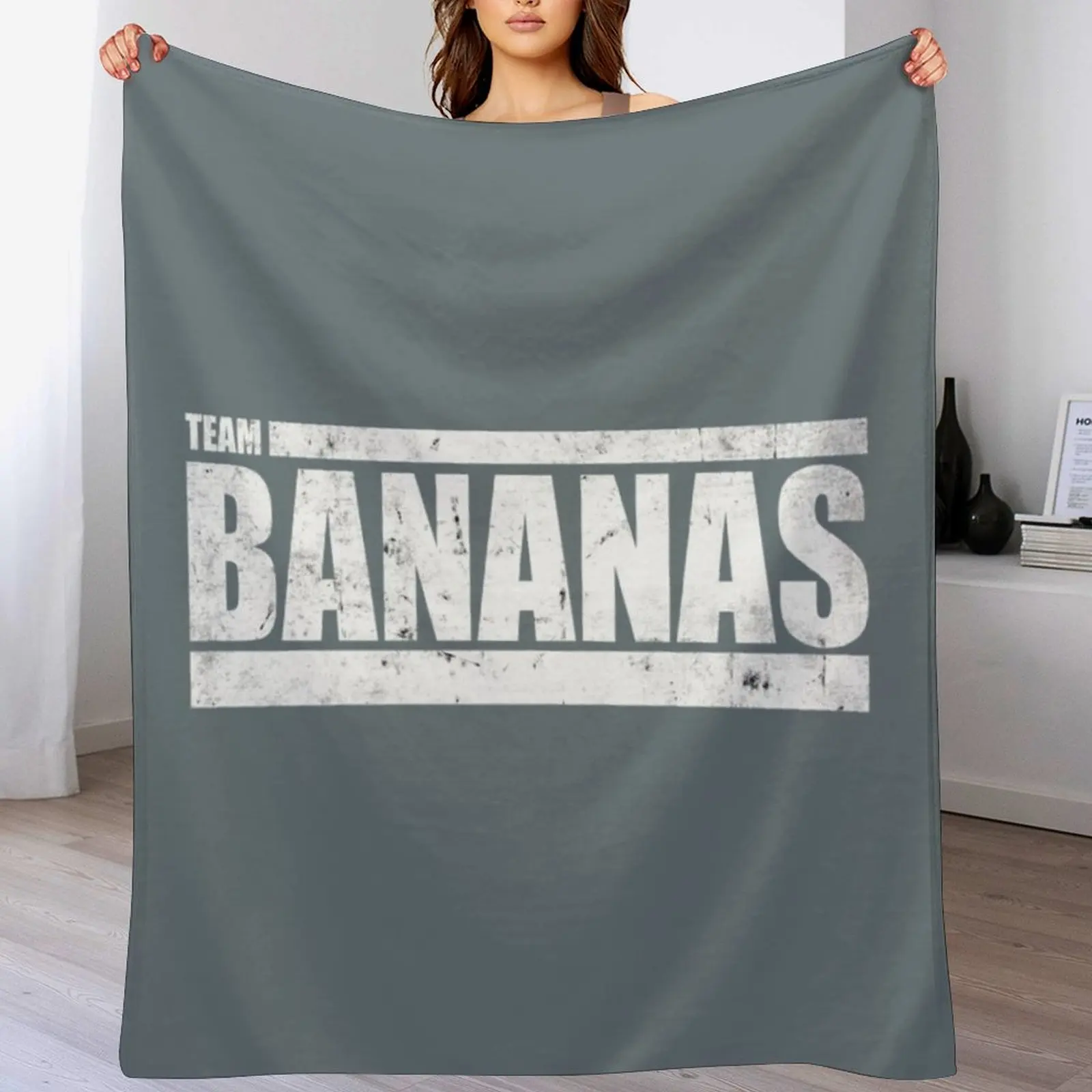 The Challenge MTV Team Bananas Throw Blanket Summer Beddings Beach Quilt Thermals For Travel Blankets