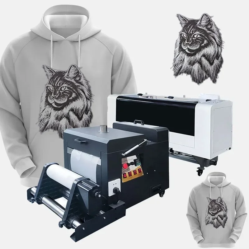 【2026】China Factory Direct Sale DTF Printer A3 Size Printing Digital Machine With Powder Shaker Heat Press Machine Printer