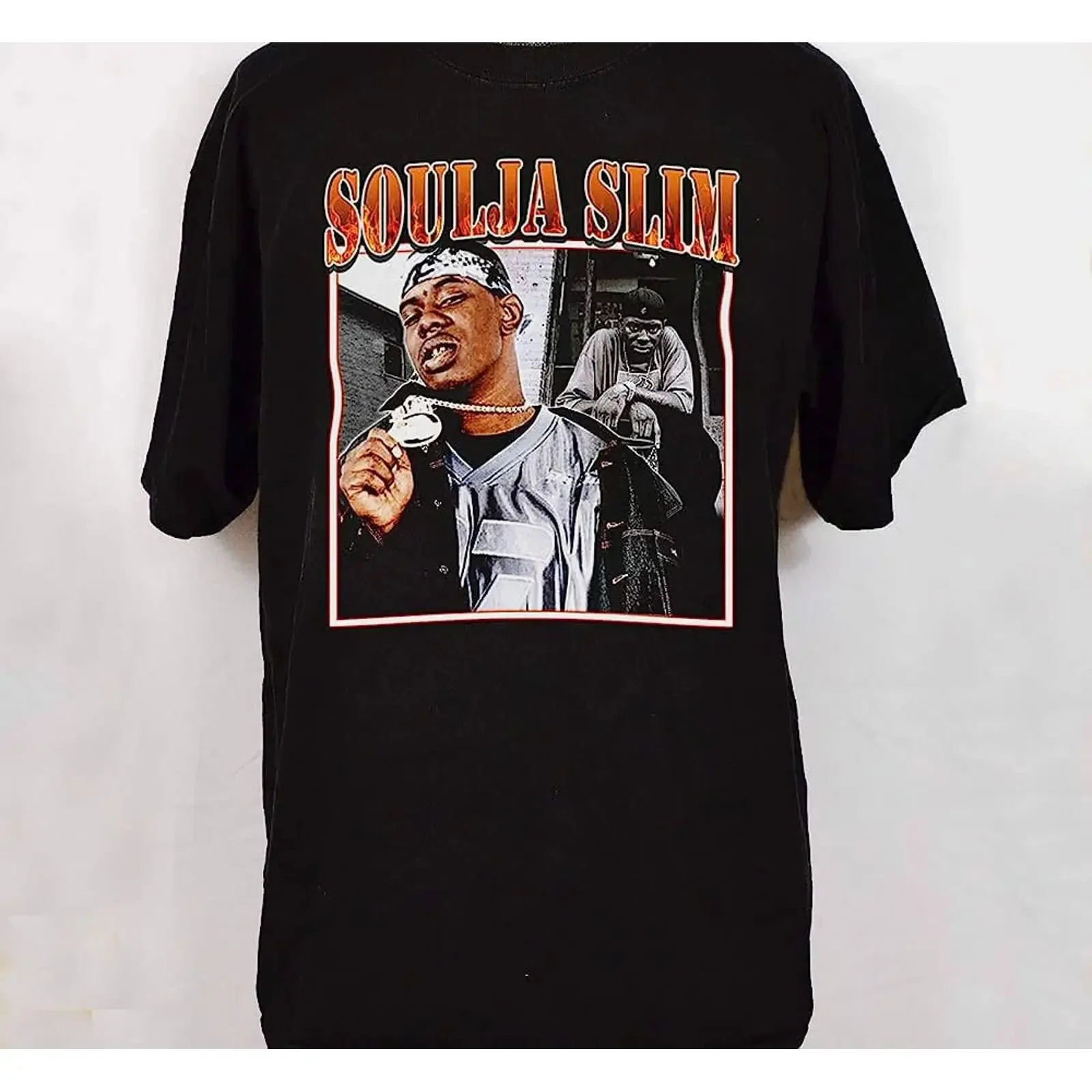 OFFER Soulja Vintage Slim Fit T Shirt Fan Heavy Cotton Black S 5XL vintage Washed Unisex Stylish fashion Casual Soft