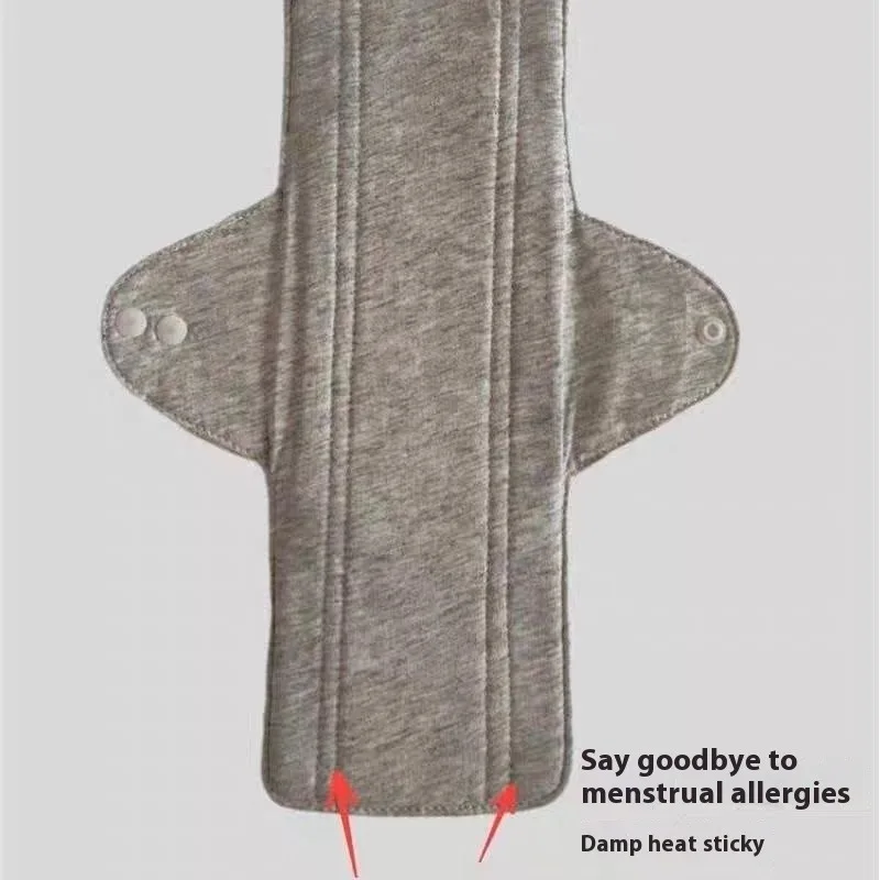 Graphene Incontinence Pad 26 ซม.ยาวพิเศษล้างทําความสะอาดได้ Bedridden ผู้สูงอายุ Anti Leak-Proof Reusable ผ้าอ้อมผู้ใหญ่ Hypoallergenic