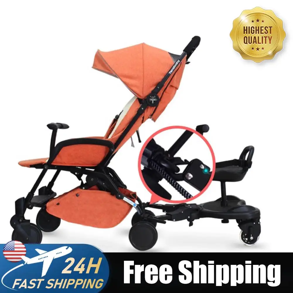 

Universal Baby Strollers Pedal Adapter Trolley Auxiliary Trailer Buggy Pushchair Standing Seat Pushchair Step Board Accessories