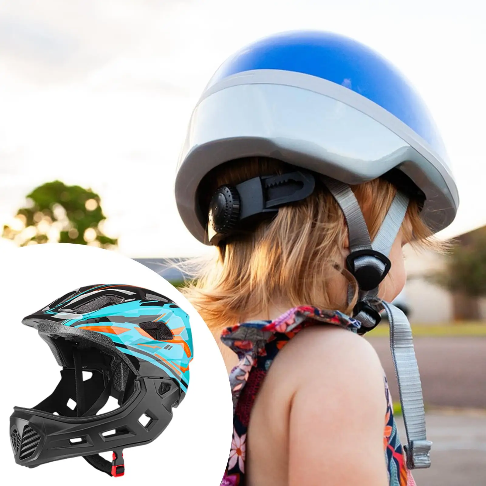 キッズバイクヘルメット-マウンテンバイクスケートに乗るためのポータブル保護具