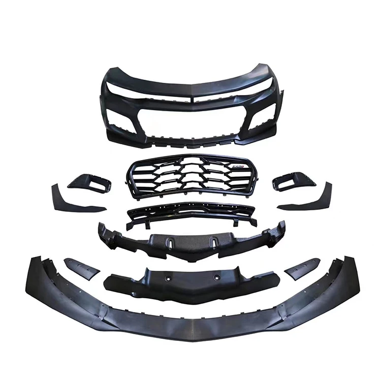 

1LE Style PP ABS Front Bumper Upgrade Car Front Bumper Body Kit For Camaro 2016-2018 5th