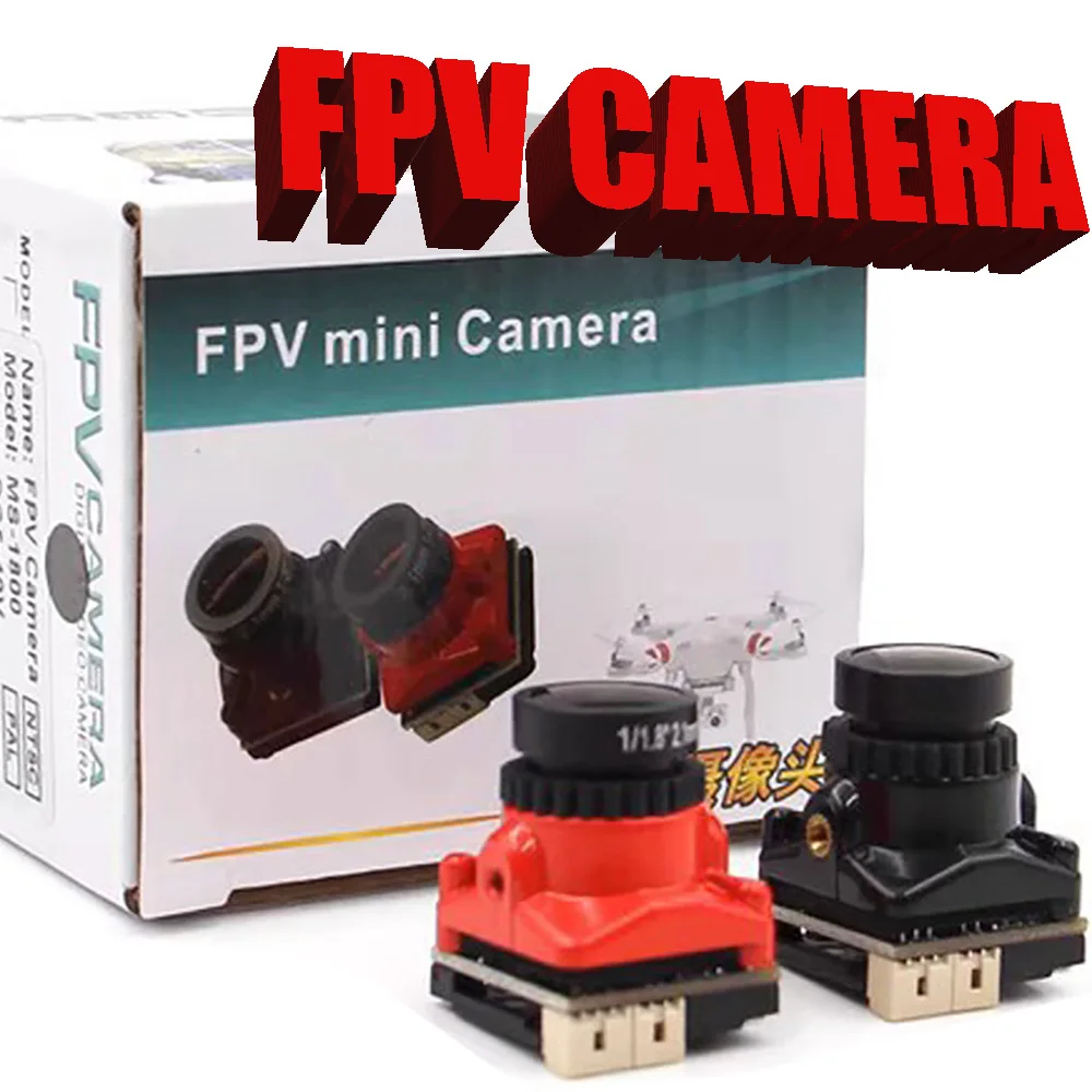 Mini FPV Camera 2.1mm Lens Power 5V-40V PAL / NTSC With Filter Function  For RC FPV Racing Drone