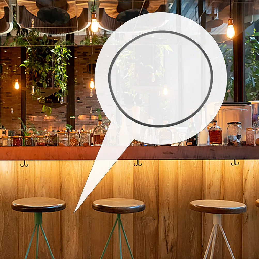 Rubber Chassis Apron Foot Stool Covers Round Swivel Counter Bar Protectors Base Ring Square Office