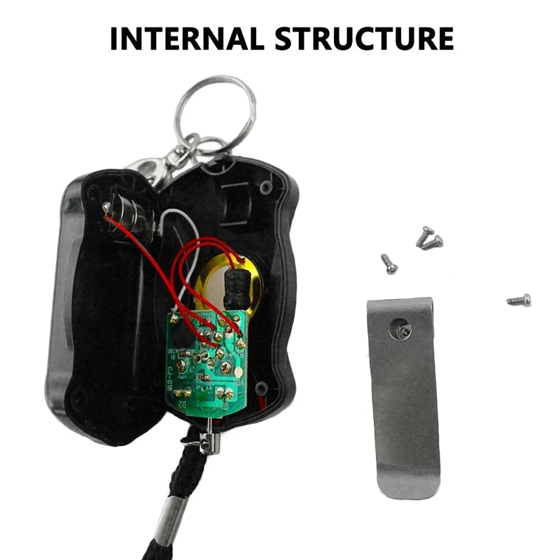 125Db حماية تنبيه الدفاع الشخصي صفارة الإنذار المضادة للهجوم الأمن للأطفال فتاة النساء الأكبر سنا تحمل بصوت عال إنذار الذعر