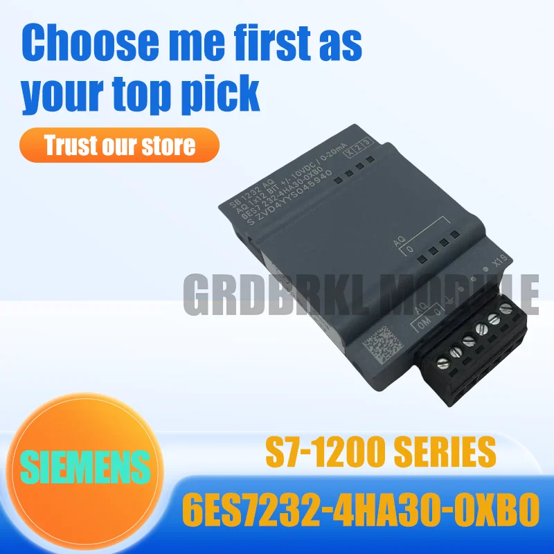 

New original SIEMENS 6ES7232-4HA30-0XB0 6ES7 232-4HA30-0XB0 S7-1200 analog output module