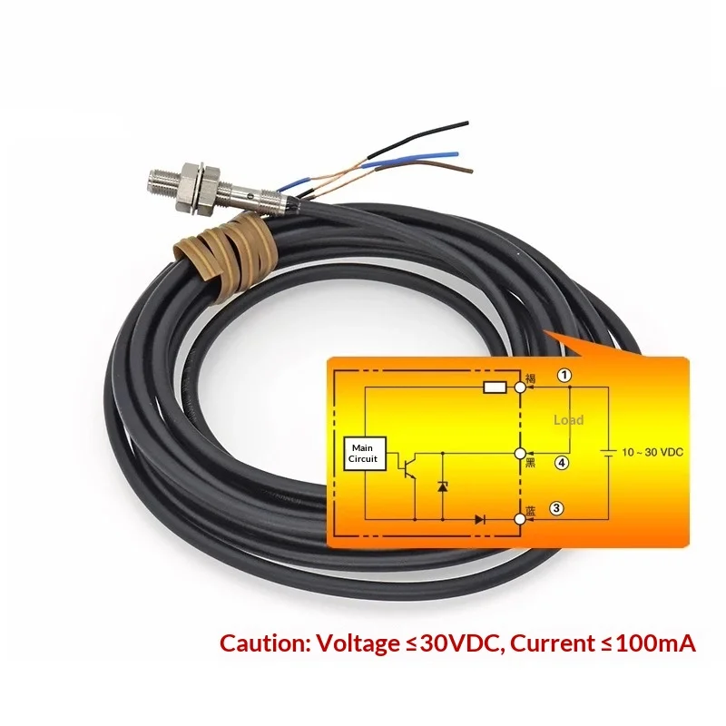 

For omron proximity switch e2e-s05s12-wc-c1 c04s12-wc-b1 s04sr8 x1c1 c1c1 [npn/pnp normally open]