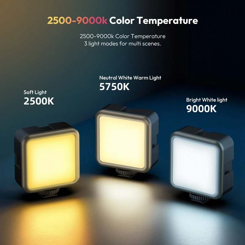 Ulanzi VL49 RGB Video Light Fill Light لكاميرا الهاتف الذكي والتصوير الفوتوغرافي وتسجيل الفيديو من BR