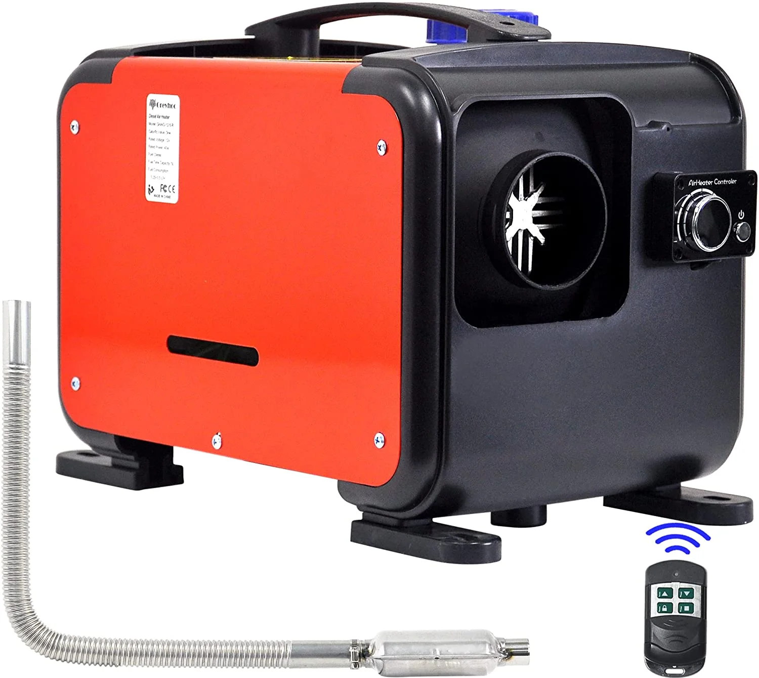 

New 12V 5KW Diesel Air Parking Heater with Air Heating LCD