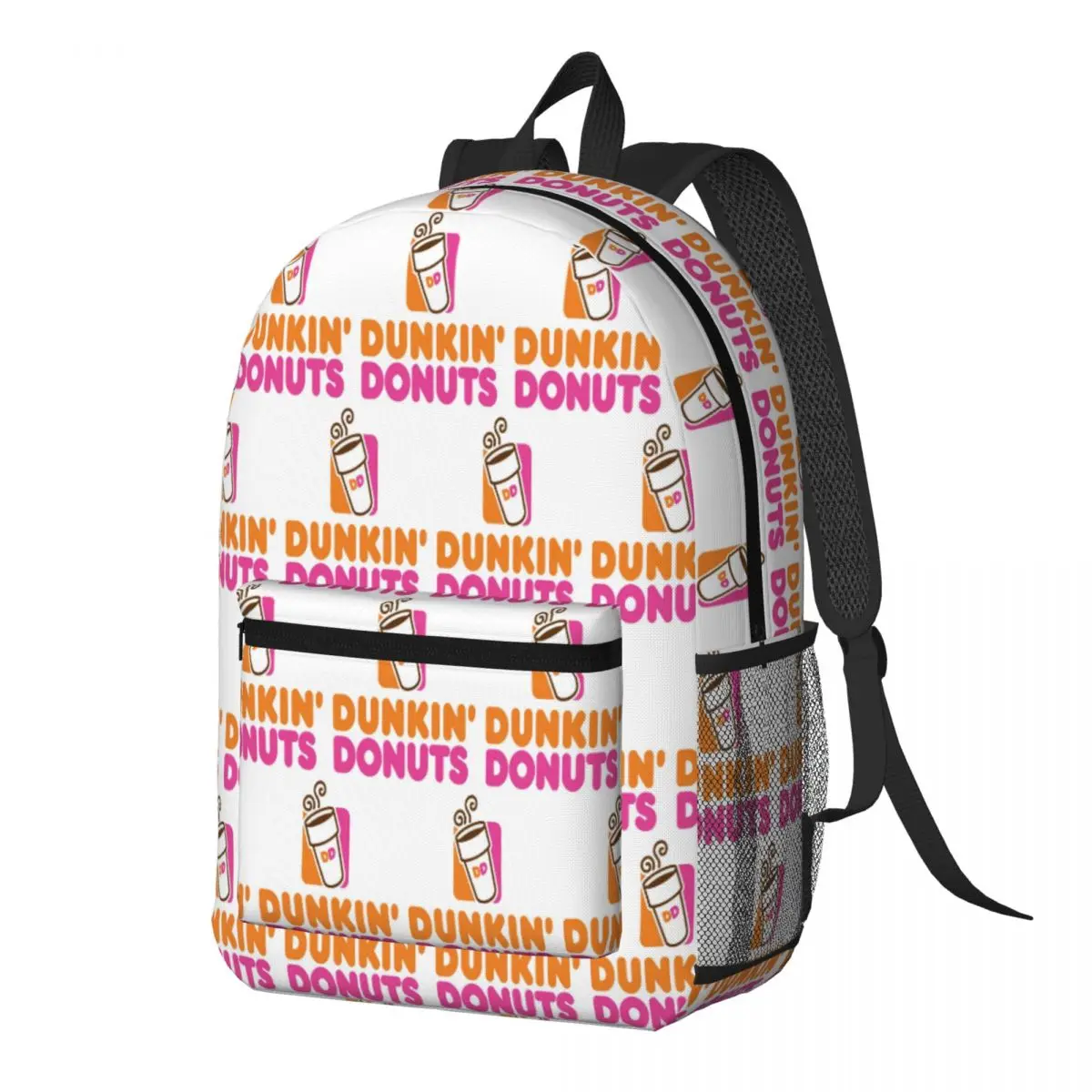 Dunkin Donuts Backpack Daypack Large Capacity Children BookBag School Bag Shoulder Bags for Men Women