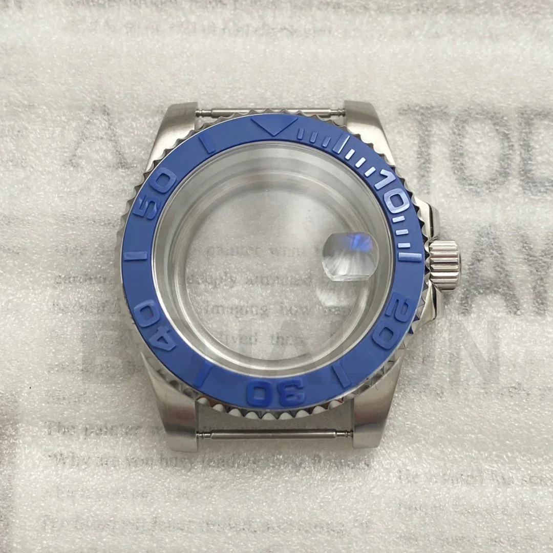 Top NH35 Watch Case Accessories Mechanical Watch Set Black Green Water Ghost Diving Ycht Case Suitable for NH34/NH36 Movement