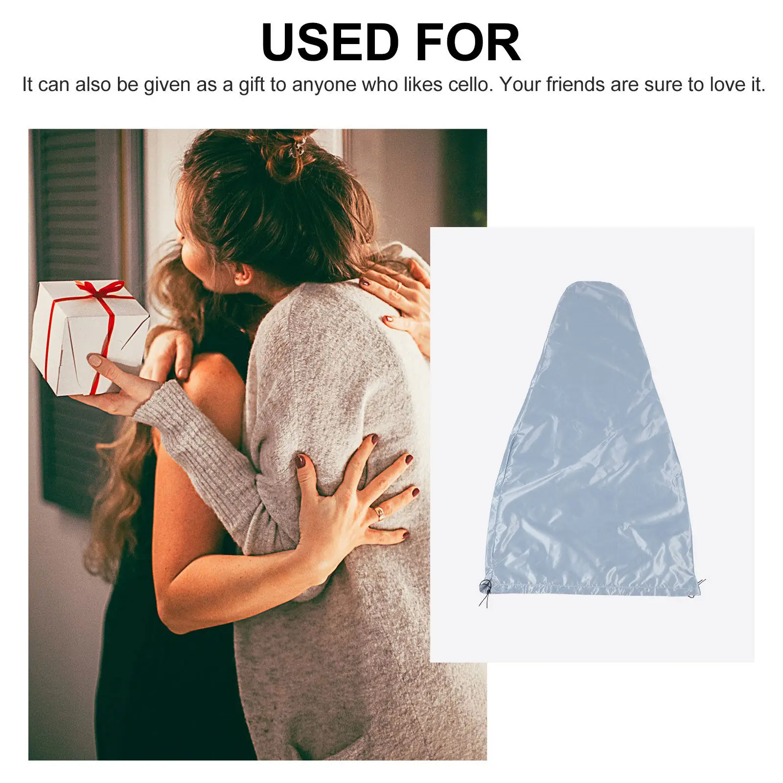 

1Pcs Cello Cover Reliable Protective Cover for Cello Made of Strong Cloth Material Wear Resistant Long Service Life Functional