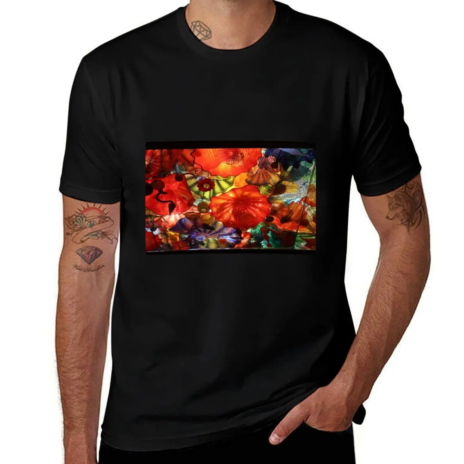 Chihuly Garden & Glass T-Shirt topping luxury clothing labubu affliction shirts tshirts for men