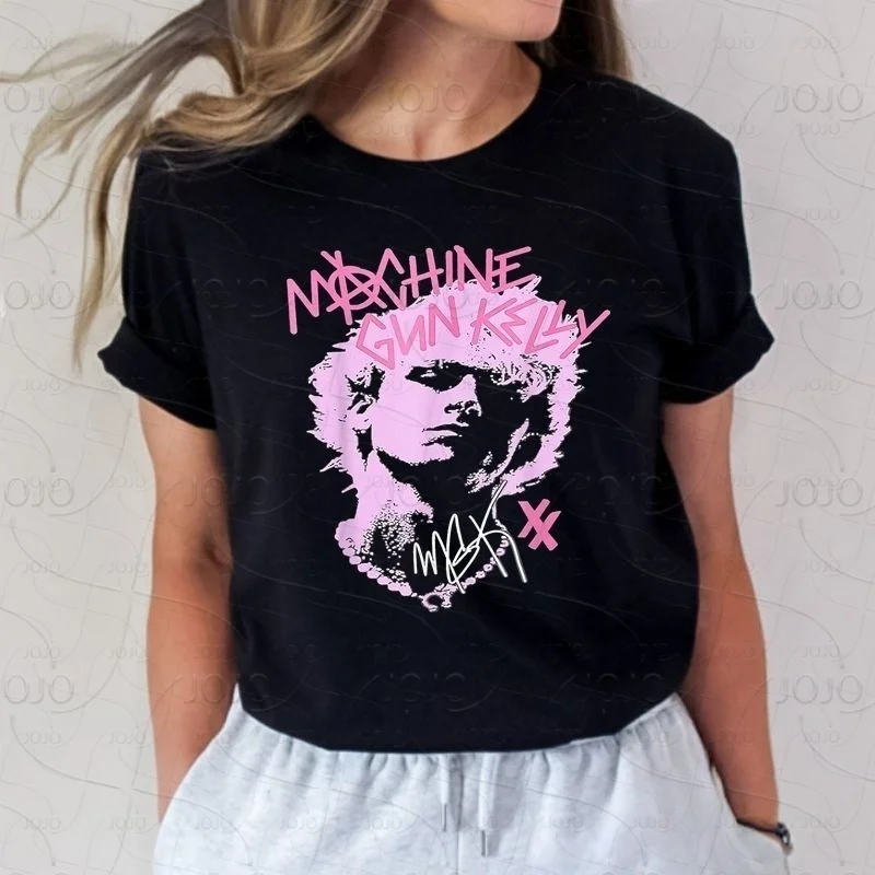 

MGK Machine Gun Kelly T-shirt Fashion Quick Dry Short Sleeve Sportwear Loose Casual Top Shirt Unisex Hiphop Fan Gift