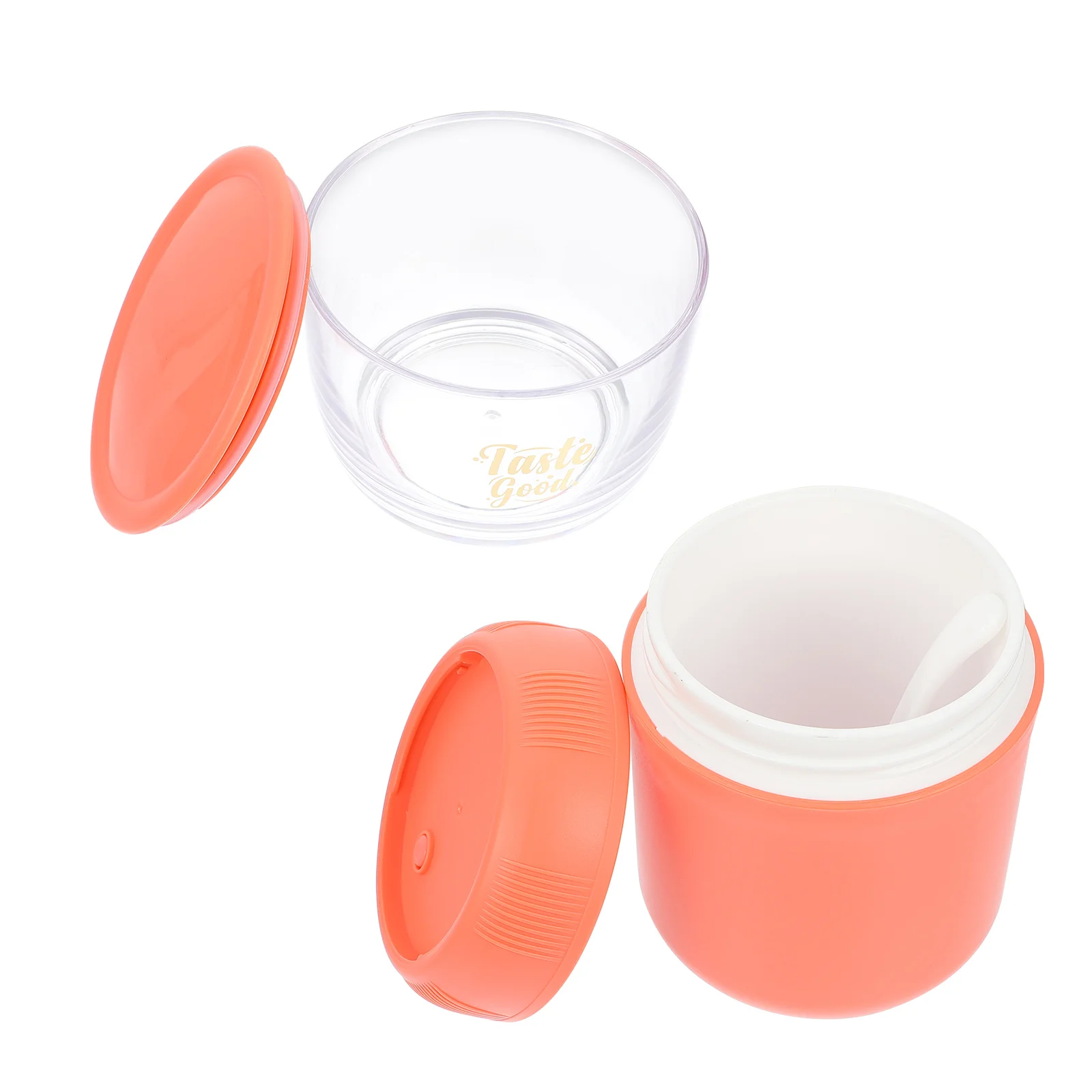 

Breakfast Cup Portable Children Food Milk Soup Complementary Lunch Kids Tableware Silica Gel Cereal Dispenser