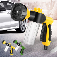 Cleaning Tool Water Portable Car Washer Sprayer Auto Foam Lance 3 Grades Adjustable Nozzle Jet High Pressure