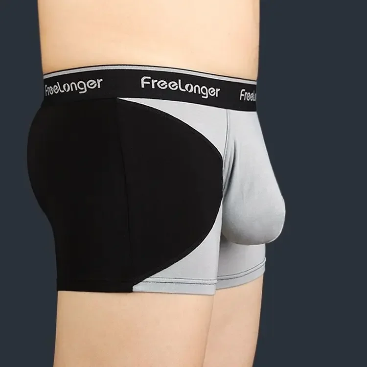 ModalUnderwear Men,U Convex  Boxer Male, Big Cock Shorts Mens, Trunks Boxers, Sexy Sissy Panties,Penis Hole Boxershorts Lingerie