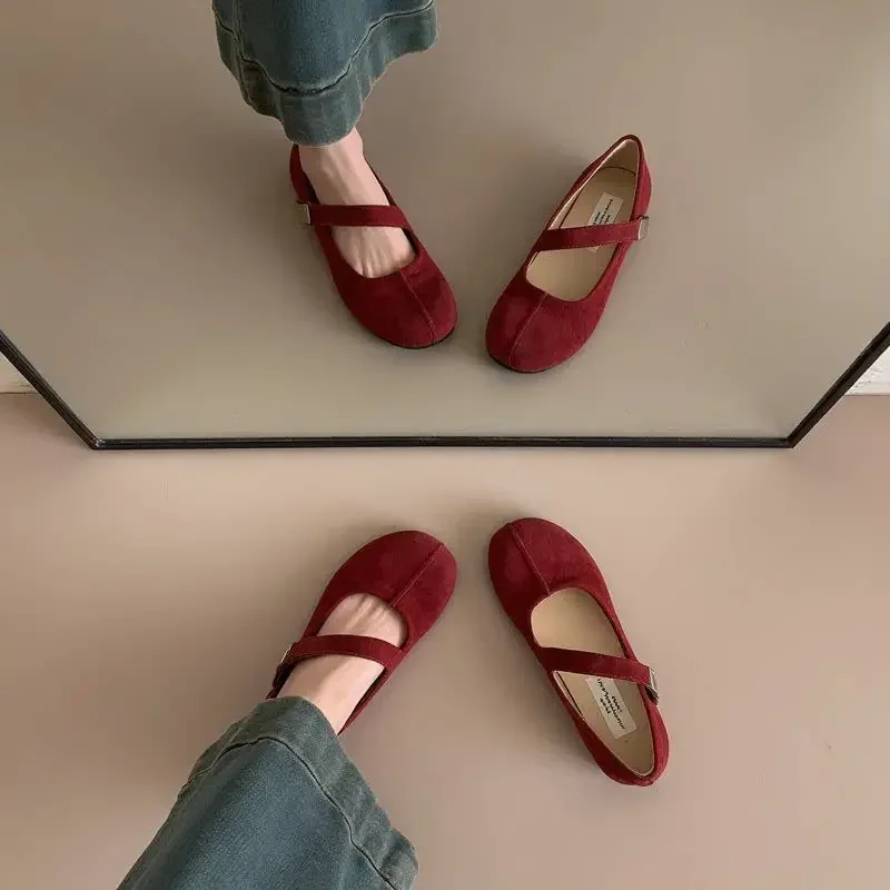 2026 Neue Leopardenmuster Damen Mary Jane Schuhe Modische Flache Slip-On Schuhe Damen Casual Weichsohlen Oma-Schuhe – Detail 7