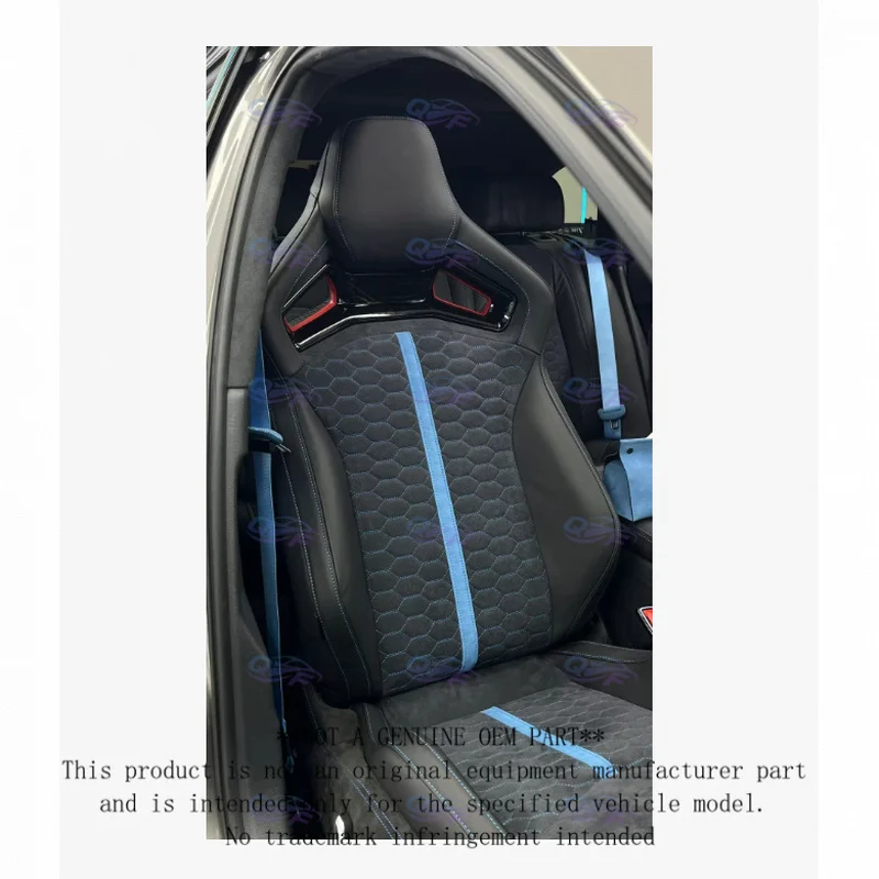 Carbon Fiber Racing Bucket Seats with Base for Audi A5 S5 RS5 A6 S6 RS6 8T3 8T8 C4 C5 C6 C7 C8 C9
