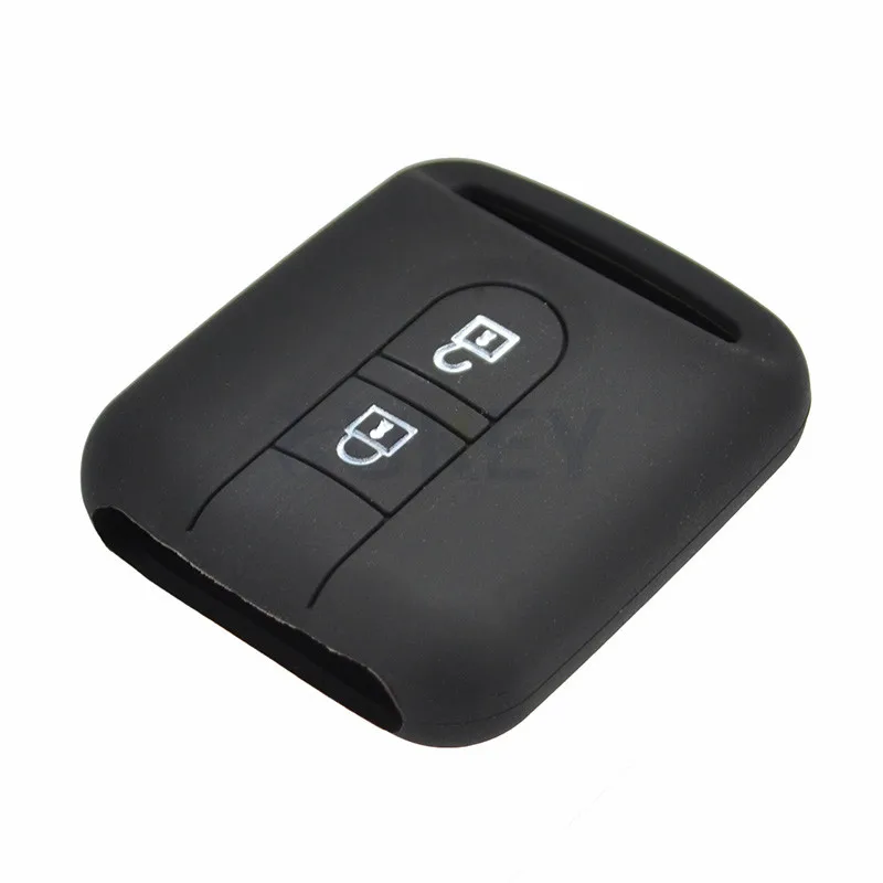 Silicone Car Remote Key Fob Pocket Cover Case For Nissan Qashqai Micra Navara Almera Cabstar Note NV200 M20M Patrol