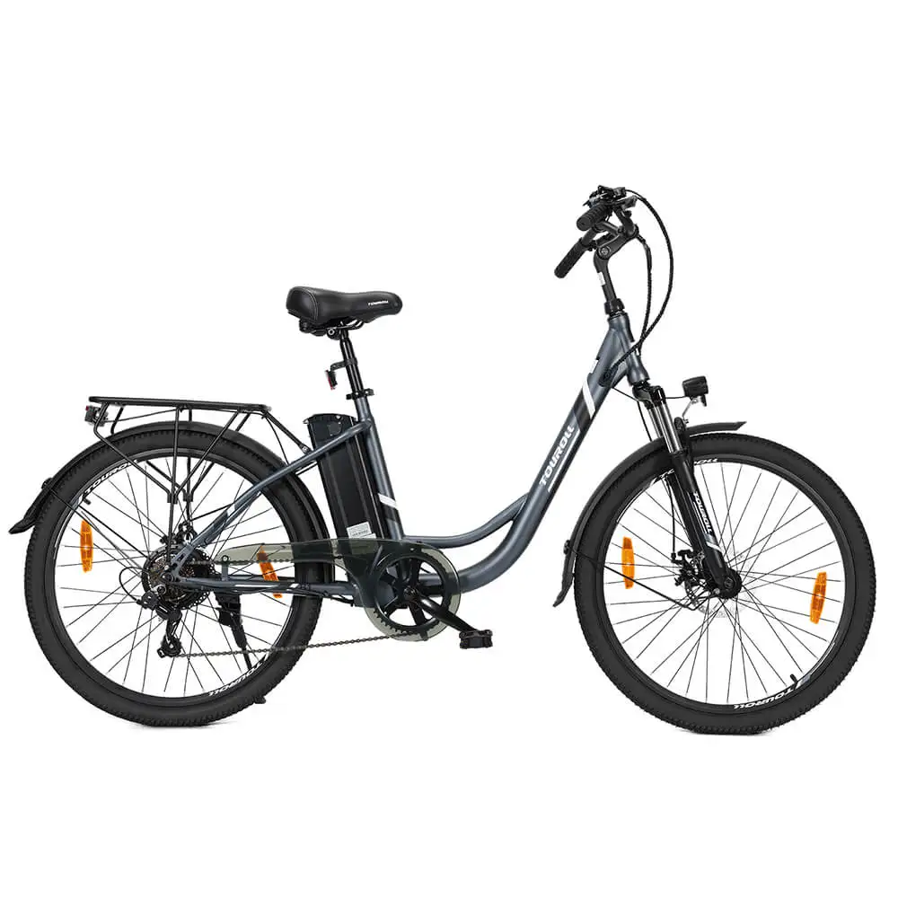 Touroll B1 Electric Bike 26 inch Tires 250W Motor City E-Bike 45Nm Torque 36V 15.6Ah Battery Electric Bicycle 25 km/h Max Speed