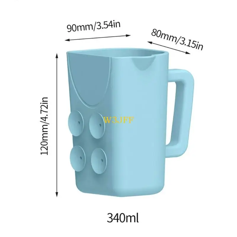 

W3JF Soft Silicone Shampoo Pad for Children Sensitive Skin Easy Cleaning