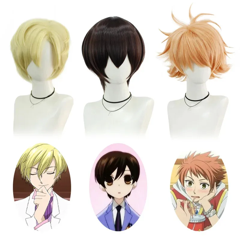 SS23Fujioka Haruhi Suo Tamaki Hikaru Kaoru Hitachiin Mitsukuni Haninoduka miel Cosplay disfraz ropa peluca uniforme Se